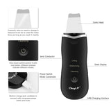 Ultrasonic Ion Deep Cleaning Skin Tool