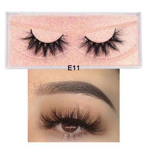 3D Mink Eyelashes 100% Cruelty free