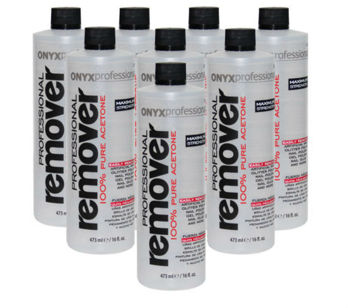 Onyx Professional 100% Pure Acetone Nail Polish Remover Gallon