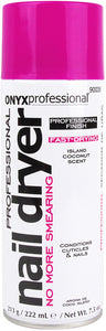 Onyx Professional Spray On Nail Polish Dryer 7.5oz