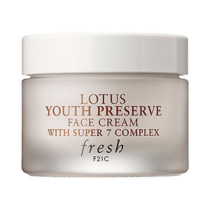 Fresh Lotus Youth Preserve Face Cream with Super 7 Complex .0.5 oz