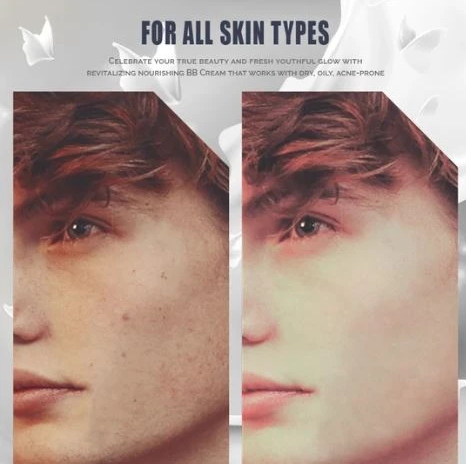 Men's Revitalizing Nourishing Tone Up BB Cream