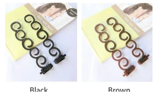 Twist Plait Hair Braiding Hairdressing Tools (2pcs)